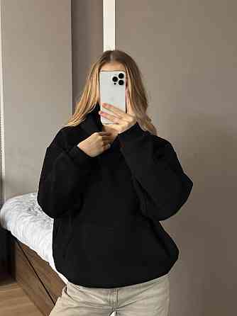 Жіноча стильна тепла худі з відкритою спиною трьохнитка пеньє на флісі та мереживо Одеса