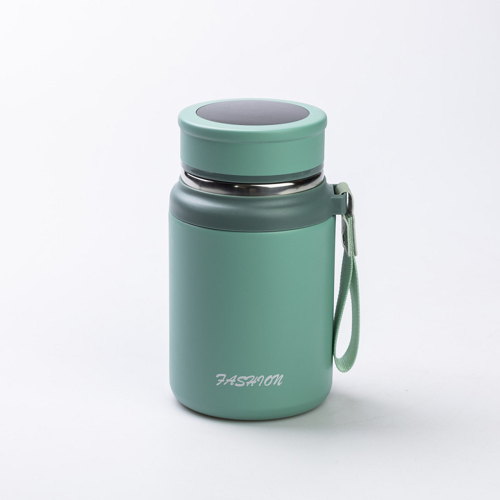 Термос Fashion з датчиком температури 700 мл Оливковий HP-14-20GR Коломия - фото 2