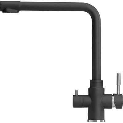 Змішувач GRANADO Badalona LUX black shine (gz0401L) Вінниця - фото 2