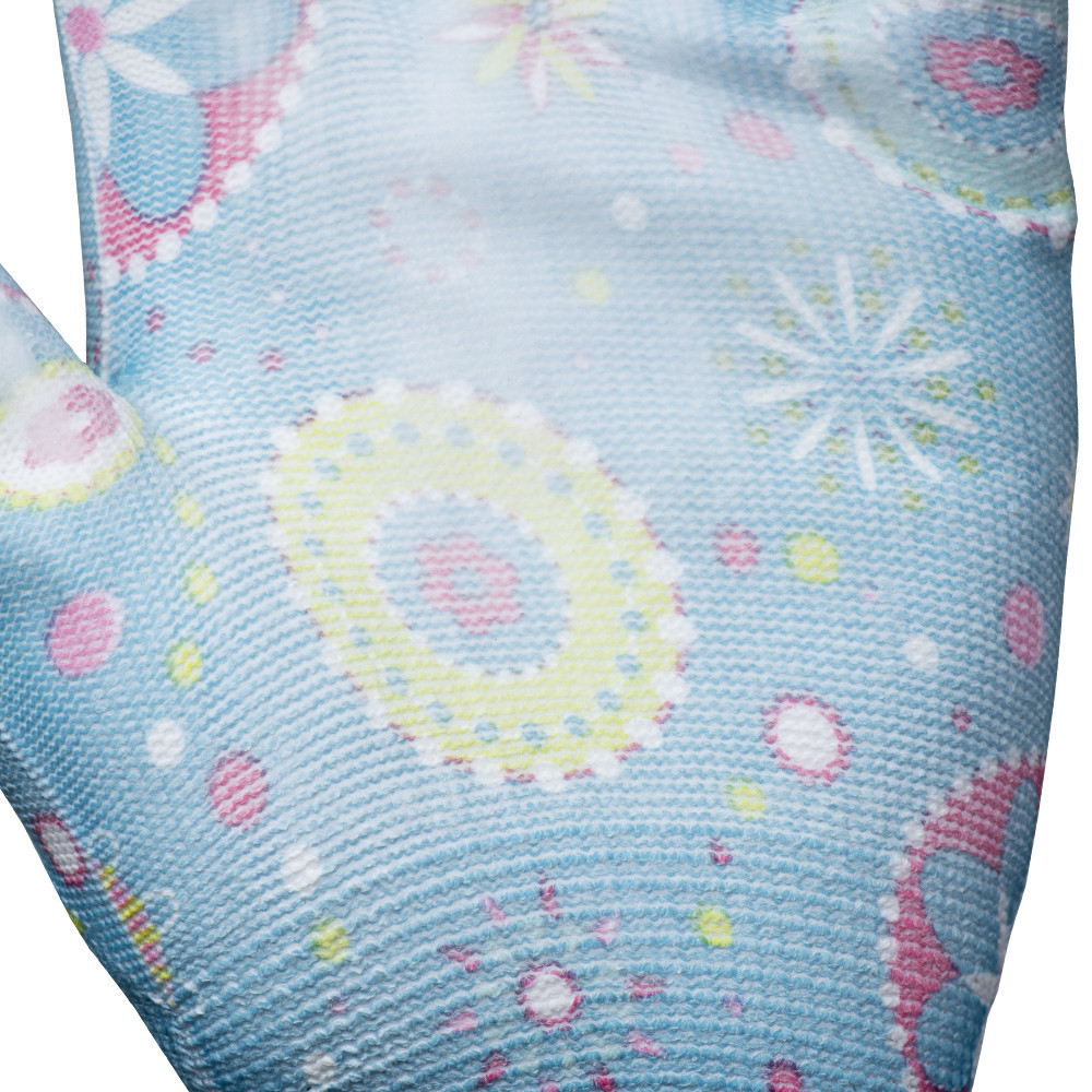 Перчатки трикотажные с частичным ПУ покрытием р7 (синие, манжет) SIGMA (9446541) Киев - изображение 5