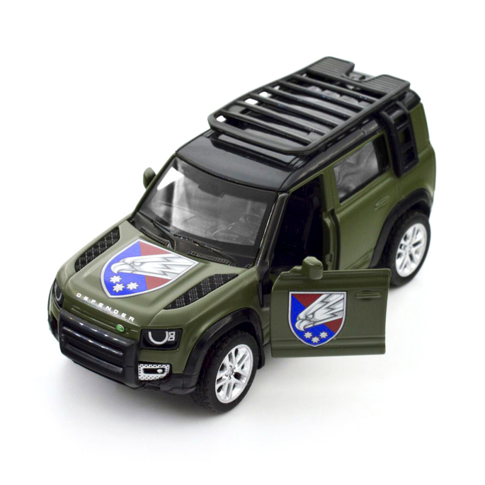 Автомодель серії Шеврони Героїв - Land Rover Defender 110 - 25 ОПДБр Дніпро - фото 16