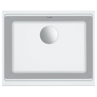 Мийка кухонна Elleci TIME 105 under top bianco 68 Вінниця - фото 1