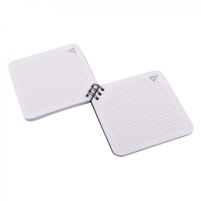 Блокнот Yes 110x110 мм 80 аркушів на cпіралі Не ускладнюй! клітинка. (151816) Вінниця - фото 3