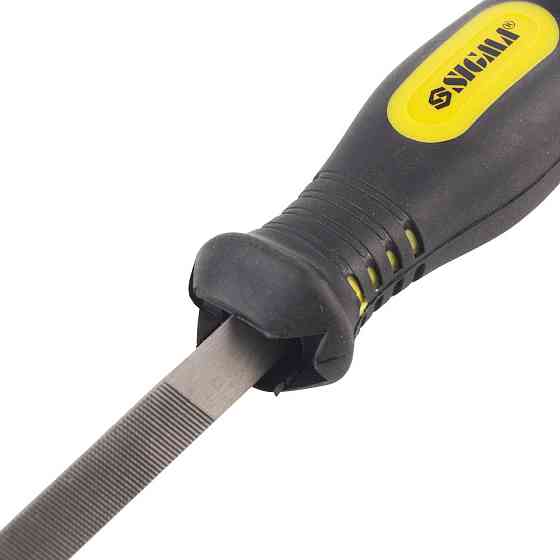 Напилок трикутний 200 мм No2 двокомпонентна ручка SIGMA (4406361) Київ