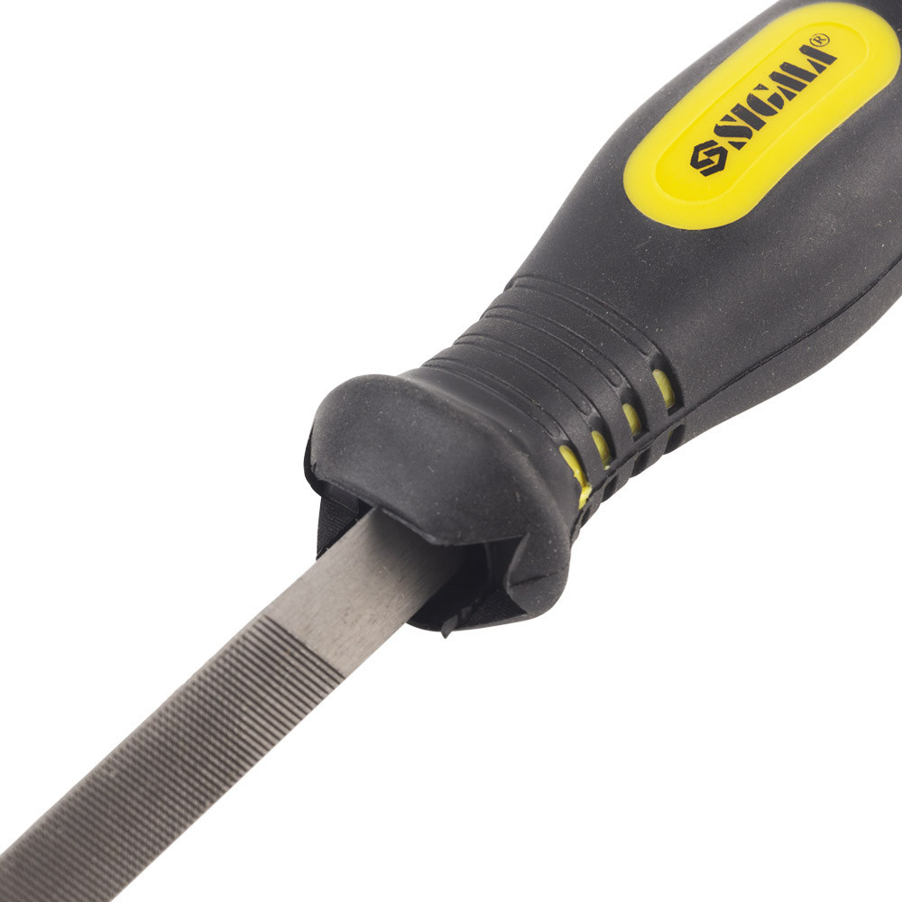 Напилок трикутний 200 мм No2 двокомпонентна ручка SIGMA (4406361) Київ - фото 3