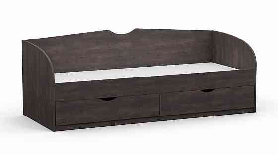 Кровать односпальная L-6, Дуб Конкордия, 2030х834х766 Львов