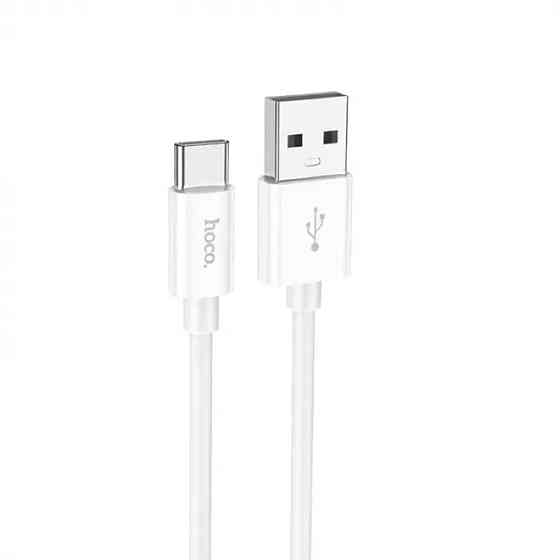 Кабель HOCO X87 Magic silicone charging data cable for Type-C White Киев