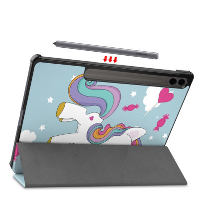 Чехол для планшета BeCover Smart Case Samsung Tab S9 Plus (SM-X810/SM-X816)/S9 FE Plus (SM-X610/SM-X616) 12.4" Unicorn (710385) Винница - изображение 5
