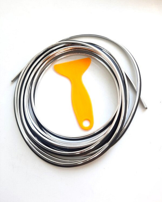 Молдинг для окантування торпеди P31 Silver 5м Вінниця - фото 1