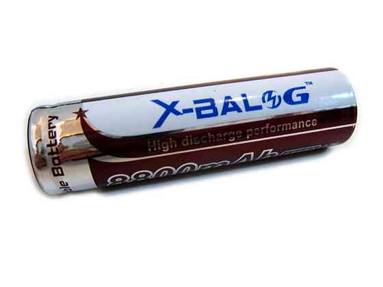 Акумулятор Li-Ion X-BALOG 18650 8800 mAh 4.2 V Вінниця