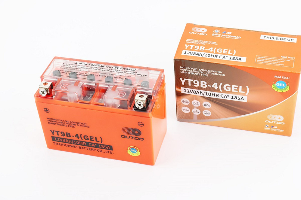 Акумулятор 12V8Ah YT9B-4 GEL (L155*W75*H105mm) Бершадь - изображение 1
