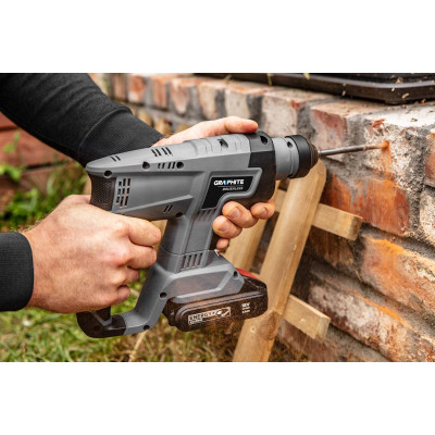 Перфоратор Graphite Energy+ SDS-plus, 18V, 2.2Дж, 2.26кг (без АКБ и ЗУ) (58G027) Винница - изображение 7