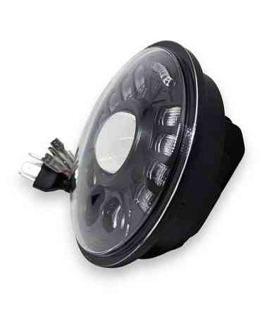 Світлодіодна фара StarLight Bi-LED JR-5,75" ближнє/дальнє DRL + поворот ВАЗ 2106, BMW, Альфа (∅143мм) Харків