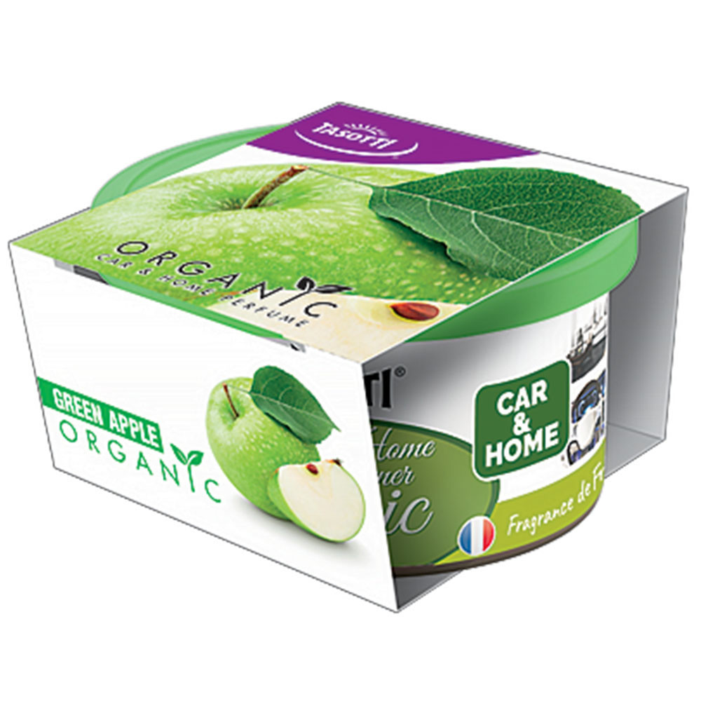 Ароматизатор для авто консерва "Organic" Apple (Яблуко) 42г Tasotti Київ - фото 1