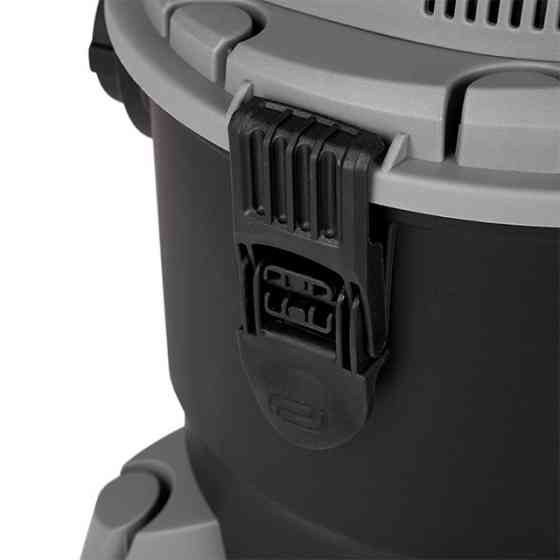 Пылесос строительный, 1,0 кВт, >17 кПа, бак 15 л пластик, шланг 1,5 м INTERTOOL DT-1015 Киев