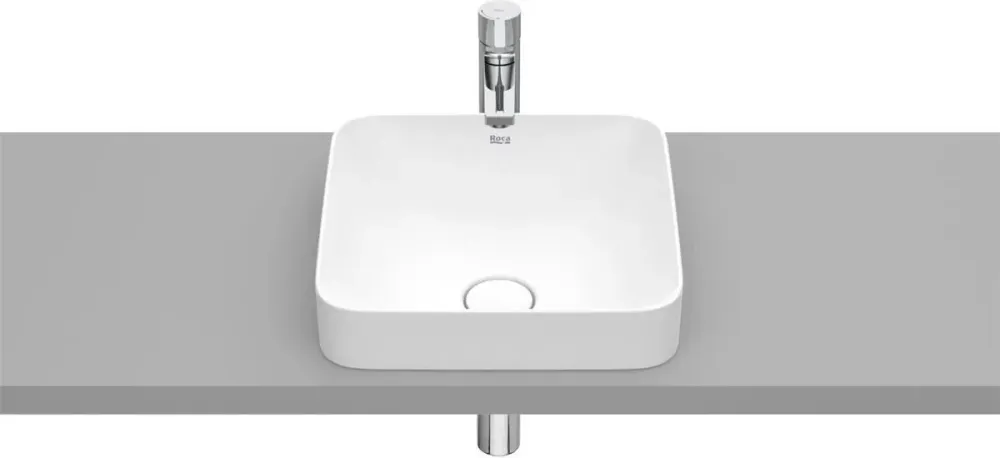 Раковина  Roca Inspira 37X37Cm Square Fineceramic Biały Matowy (A32753R620) Киев - изображение 1