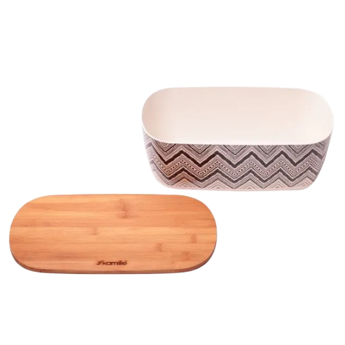 Хлібниця 36,2*20,2*13,5см бамбукова 1130 KAMILLE Житомир - фото 4