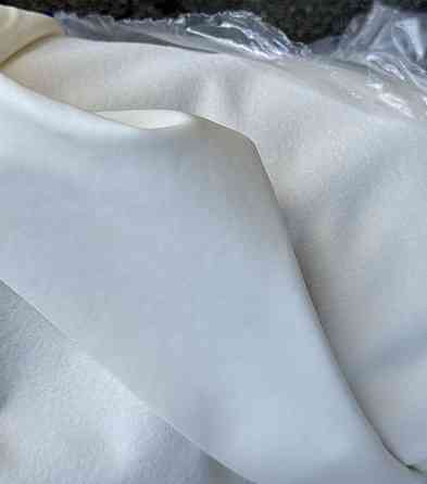 Тканина/опт/шкіранок білий — від 3 м. Київ