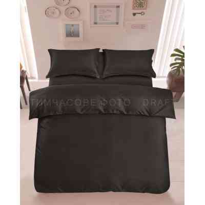 Постільна білизна Ardesto Mix&amp;Match Premium сатин чорний євро 200х220 (ART2022SL) Вінниця