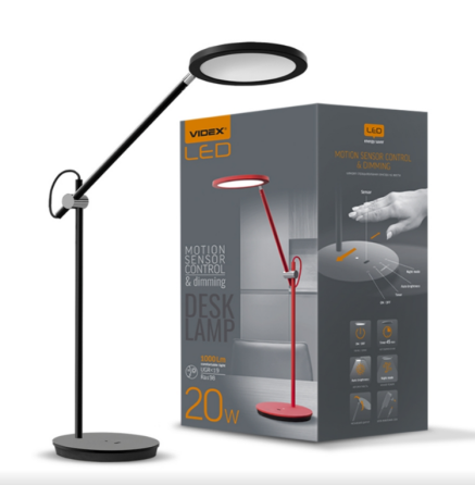 Лампа настільна LED 20W 4100К 220V VL-TF15B Videx Житомир