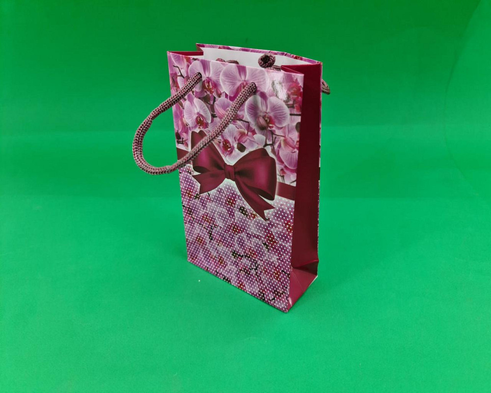 Пакет бумажный подарочный малый 11/18/5(арт М095) (12 шт) Харьков - изображение 1