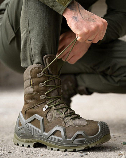 Тактичні берци Single Sword Oliva НП4869 Одеса - фото 4