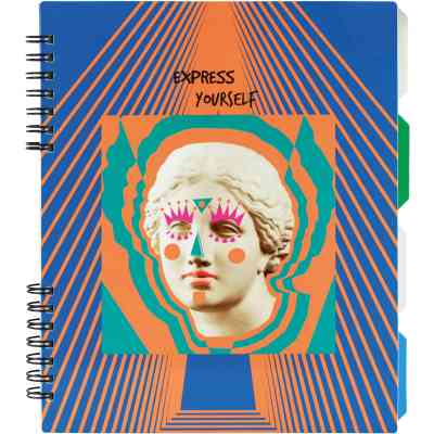 Блокнот Optima Antique B5 з розділювачами 120 аркушів, клітинка (O20356-21) Вінниця