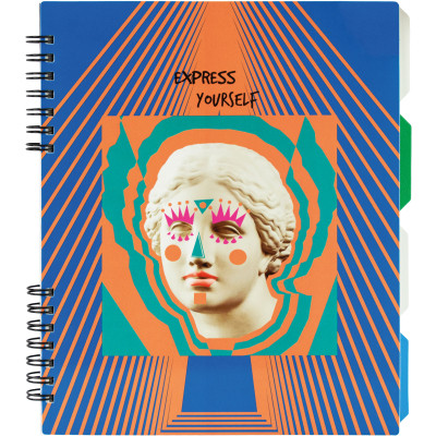 Блокнот Optima Antique B5 с разделителями 120 листов, клетка (O20356-21) Винница - изображение 1