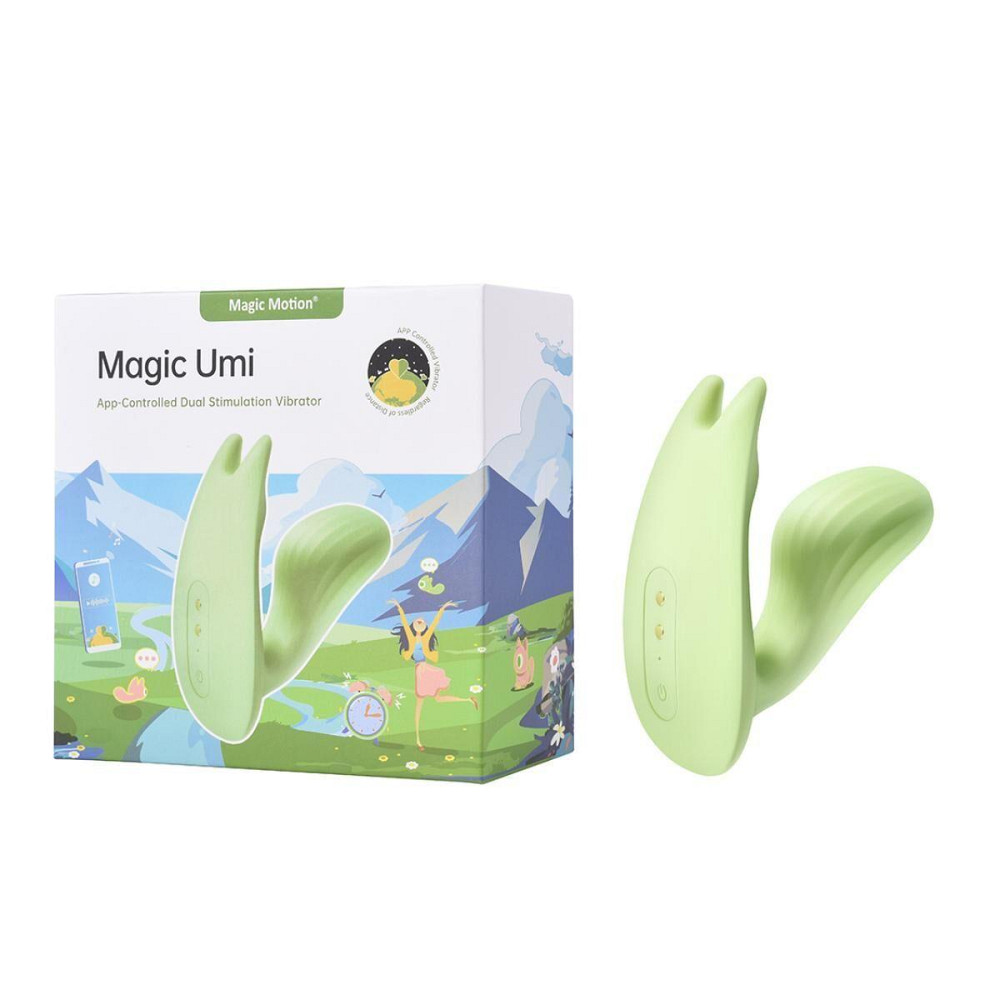 Смарт-вибратор Magic Motion Umi Green Sex Aura Киев - изображение 5