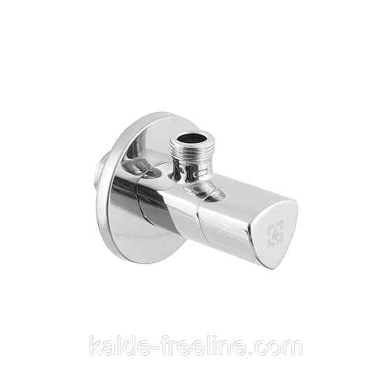Кран приборный угловой Raftec Relo Silver 1/2"х3/8" VKE801005N Харків