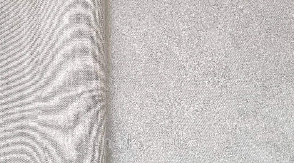 Шпалери вінілові на флізеліні Grandeco Amelia під венеціанську штукатурку структурні світло-сірі Київ - фото 5