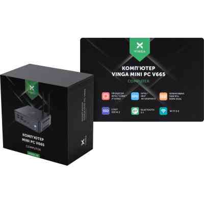 Комп'ютер Vinga Mini PC V665 (V6651255U) Вінниця