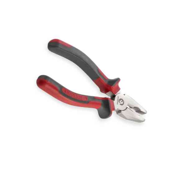 Плоскогубцы 160мм красно-серые ручки Мукачево