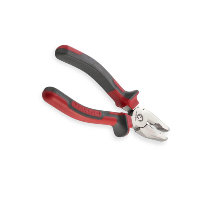 Плоскогубцы 160мм красно-серые ручки Мукачево - изображение 1