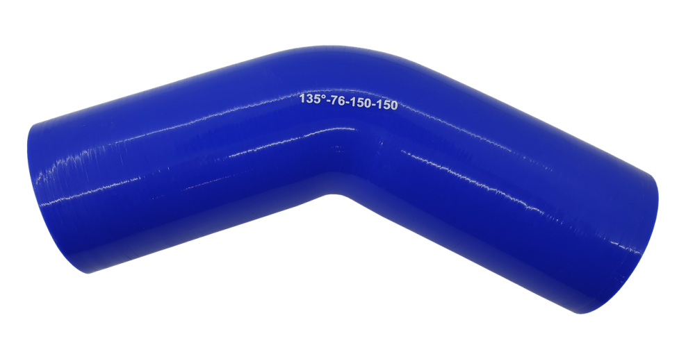 Патрубок (150 мм х 150 мм) (135` — кут) (d=75 товщин = 5 мм) Мукачево - фото 1