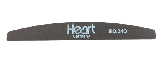 Пилка тонкая халф (лодочка)Titan Brown Heart 180/240 подлежит многократной дезинфекции. Киев