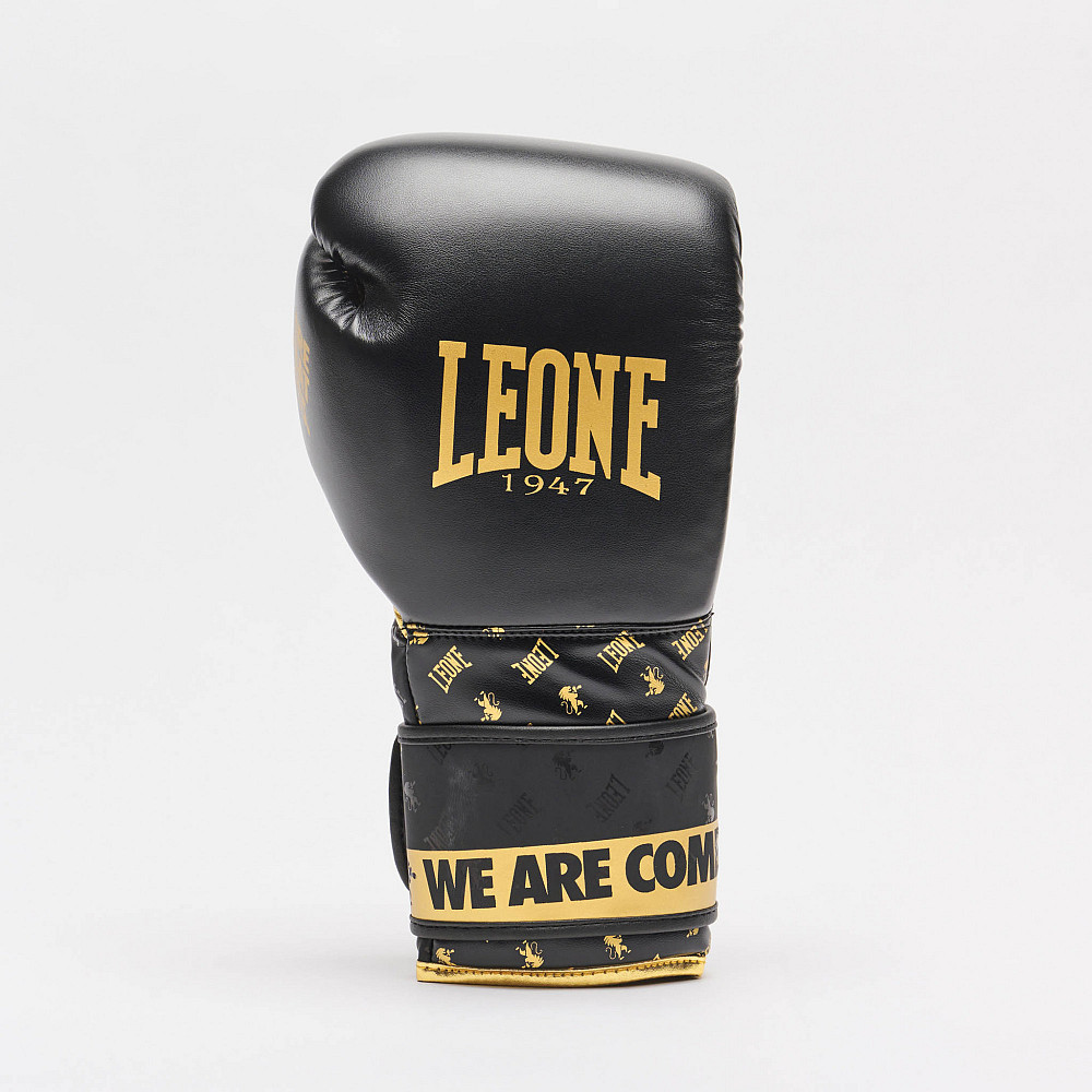 Боксерські рукавички Leone DNA Black 14 ун. Каменское - изображение 6