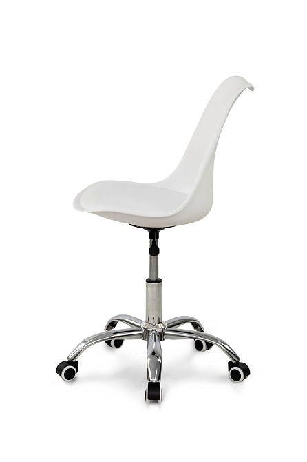 Стілець офісний Ельф, білий Киев - изображение 3