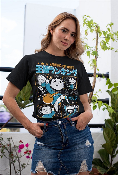 Футболка аниме Каге Боджджи Хеавй Оусама оверсайз (S/M/L) Черний AnimeJ0373 Днепр - изображение 1