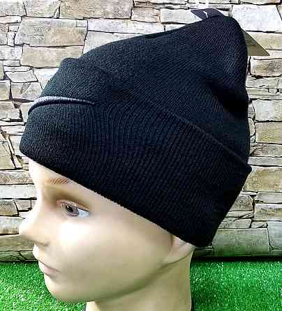 Шапка лопата стильна із закотом Nike Originals Київ