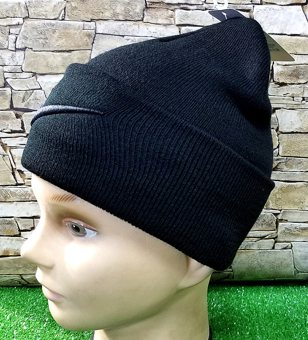 Шапка лопата стильная с отворотом Nike Originals Киев - изображение 2