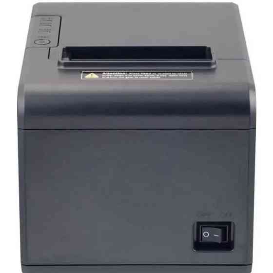 Друкарка чеків Xprinter XP-Q804S (термодрук, 260мм/с, стрічка 80мм, USB+Serial+Lan,авторізак,чорний) Вінниця