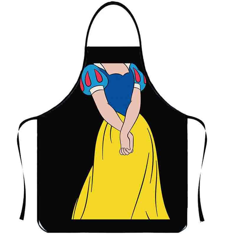 Фартук с приколом Белоснежка 75 на 60 см разноцветный Киев - изображение 1