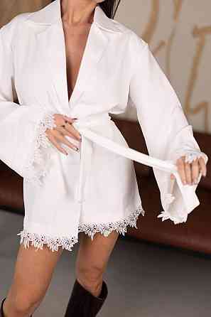 Женское стильное обаятельное платье-пиджак  креп костюмка Одесса