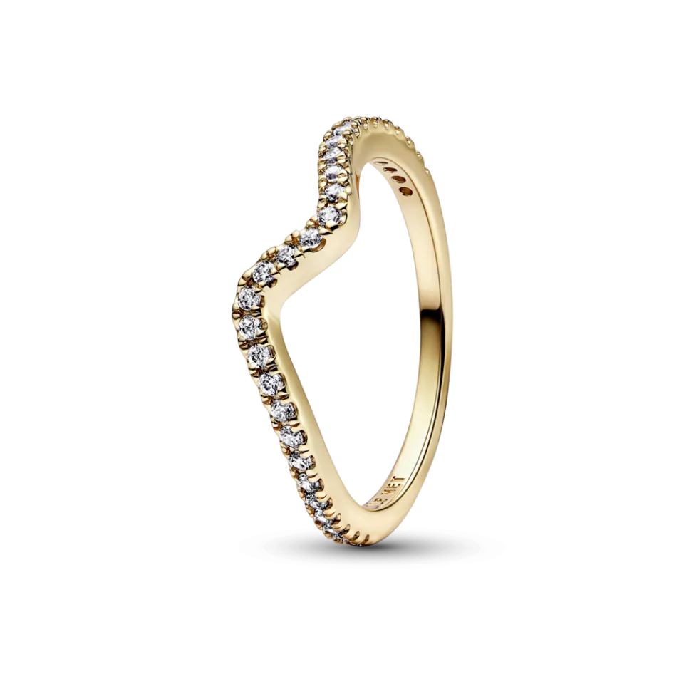 Срібна каблучка   "Блискуча хвиля" 162539C01 56 MasterSem Київ - фото 1