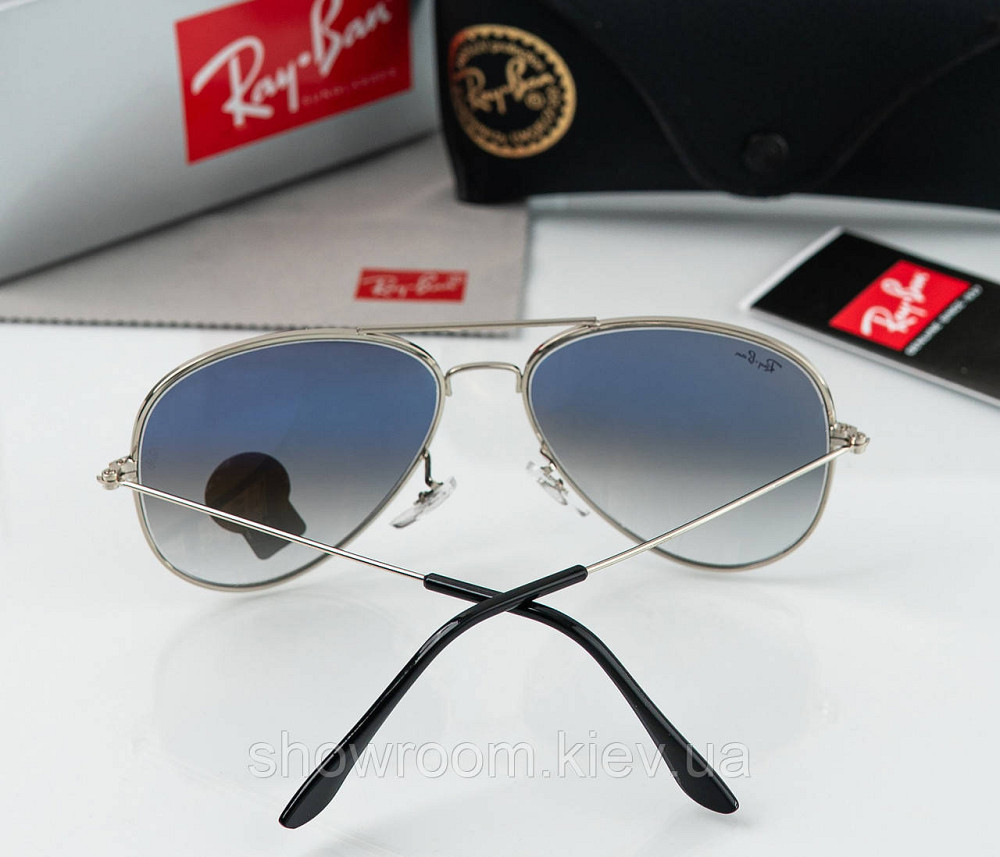 Чоловічі сонцезахисні окуляри Rb aviator (2915) Київ - фото 4