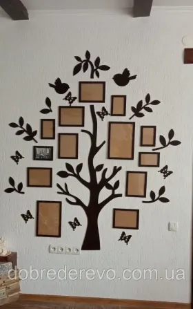 Семейное дерево Tit tree фото рамок, Родовое дерево Синички Вижница - изображение 3