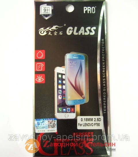 Защитное стекло Lenovo P780 GLASS Одесса - изображение 1