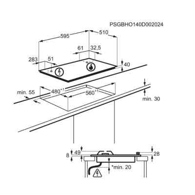 Варочна поверхня Electrolux KGS6436RK Вінниця