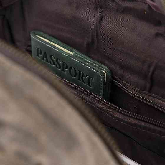 Туристический рюкзак canvas Vintage 20107 Болотный Киев